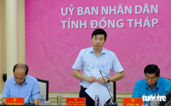 1 Chu Tich Tinh Dong Thap Yeu Cau Ap Dung Phat Nguoi De Giam Tai Nan Giao Thong