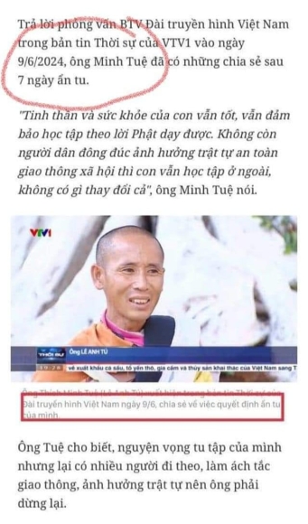 4 Thich Minh Tue Dang Bi Giam Chu Khong Phai An Tu Nhu Vtv Tuyen Truyen